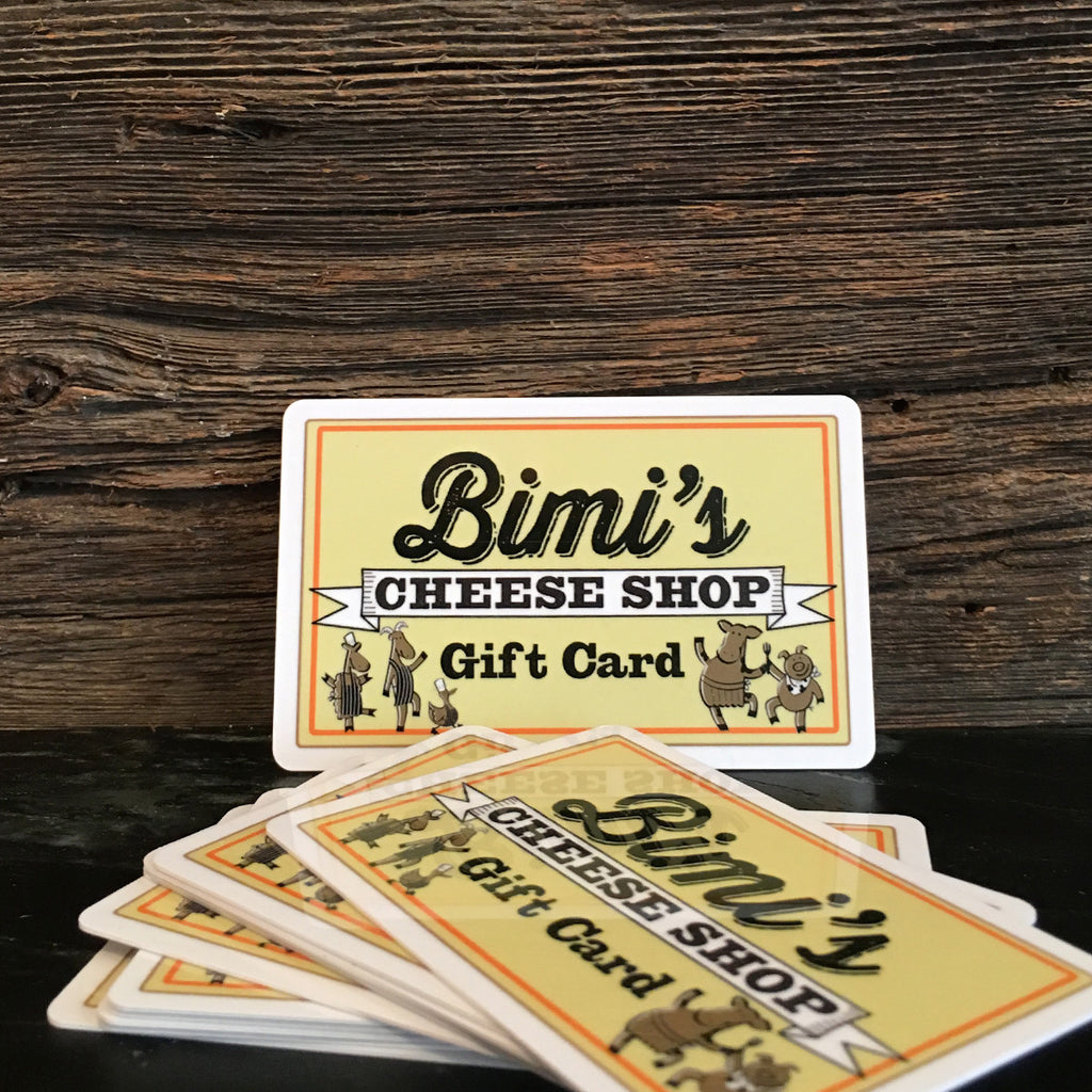 Gift Card for in-store shopping